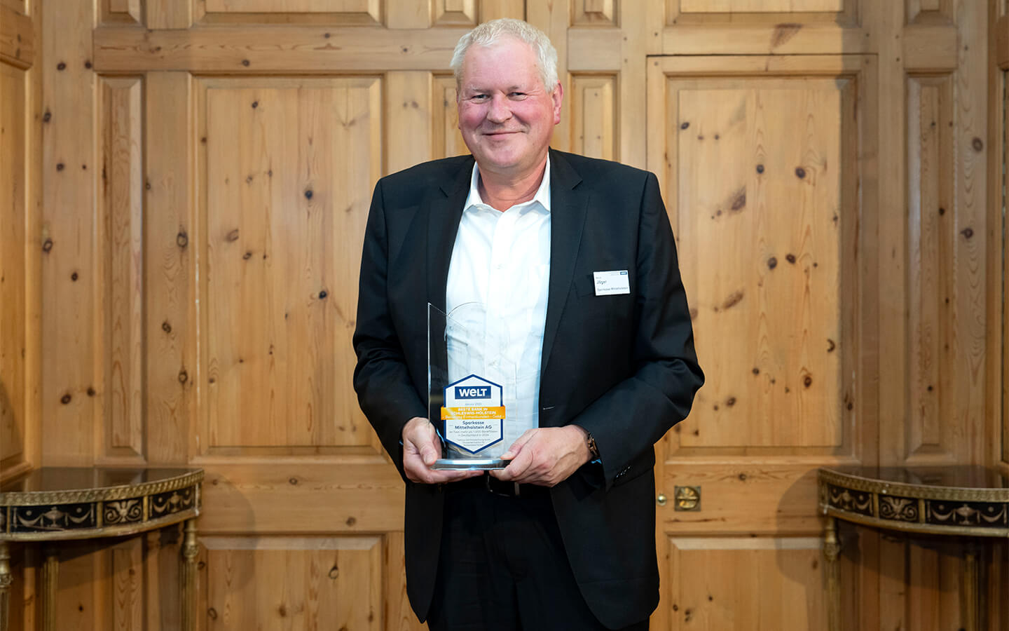 Bernd Jäger, Sparkasse Mittelholstein AG