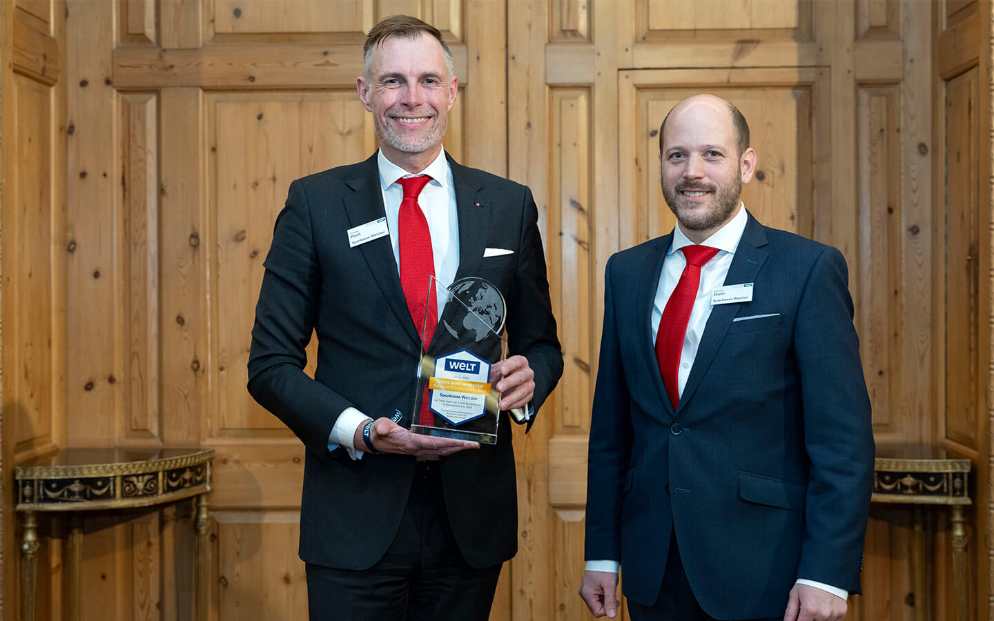 Christian Diel und Thorsten Pauli, Sparkasse Wetzlar
