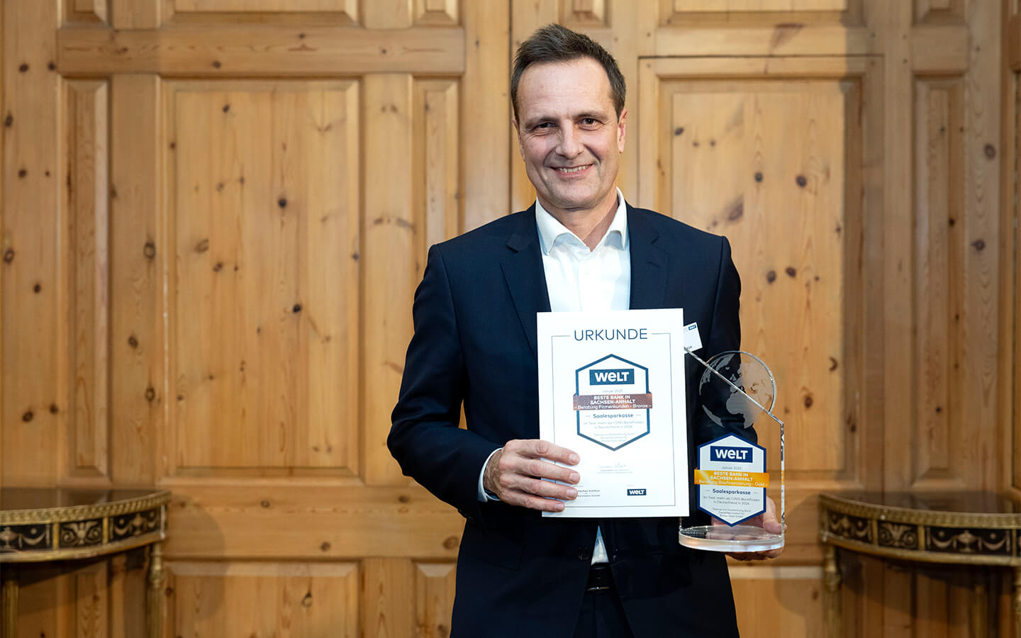 Christian Rothe, Saalesparkasse