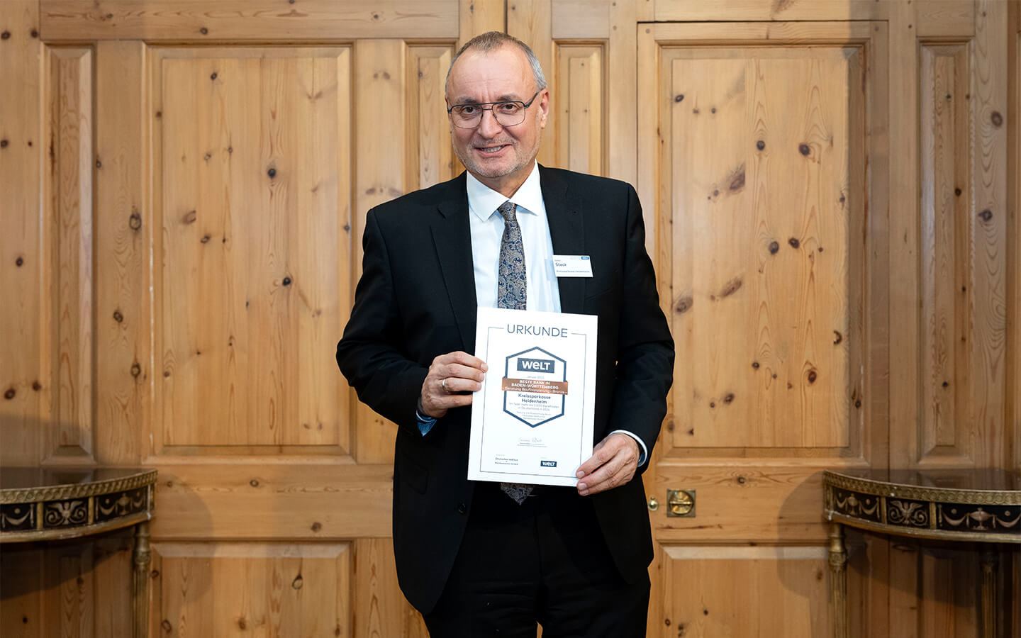 Dieter Steck, Kreissparkasse Heidenheim