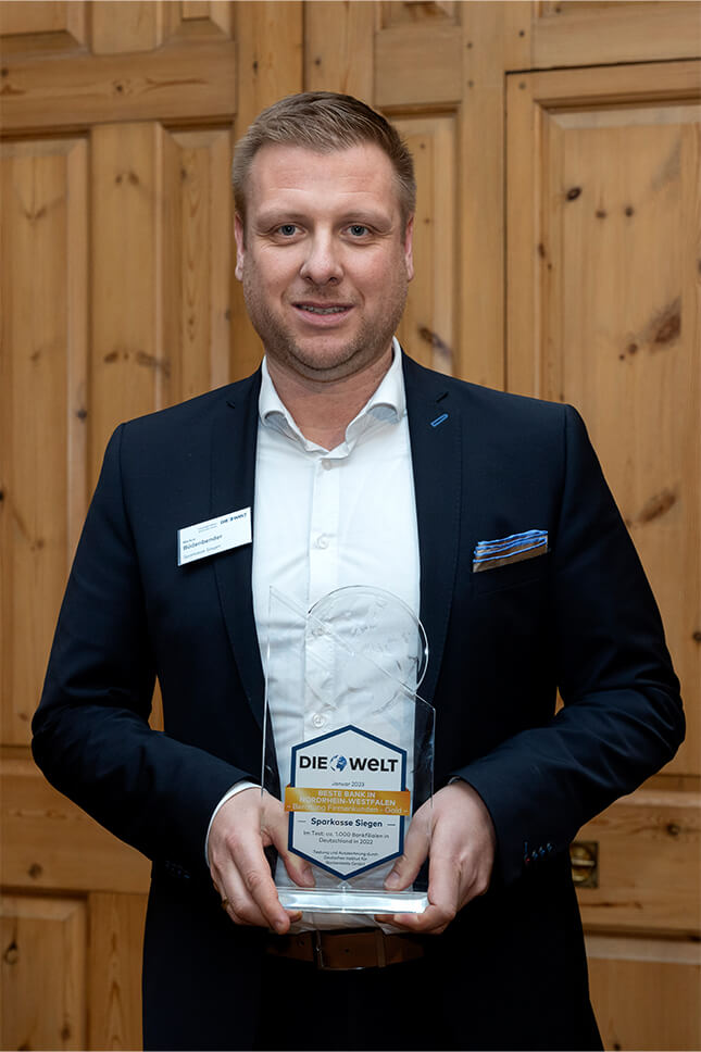 Markus Büdenbender, Vertriebsdirektor Firmenkunden Sparkasse Siegen