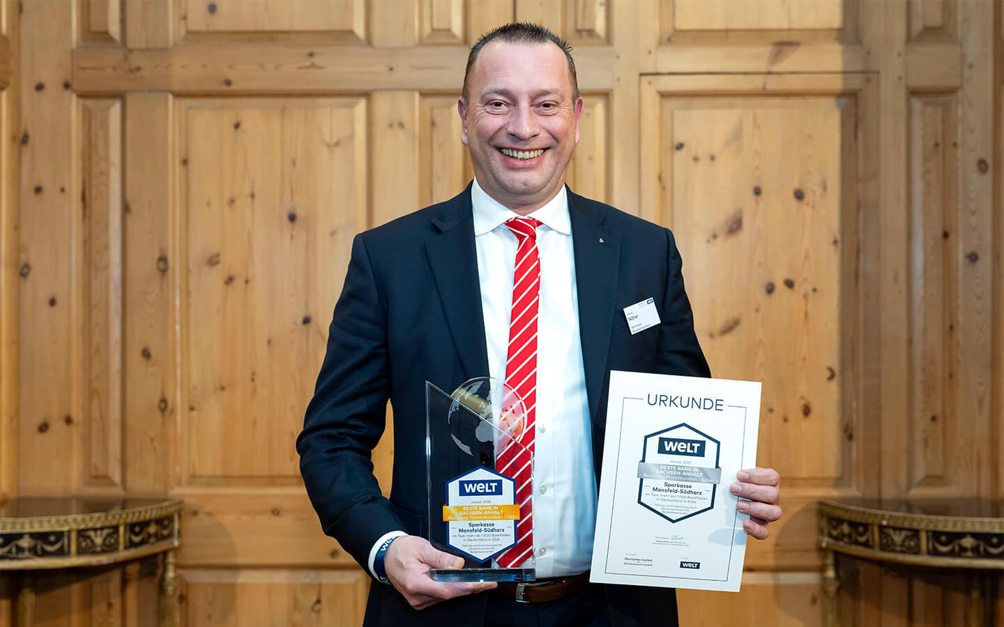 Michael Näher, Sparkasse Mansfeld Südharz