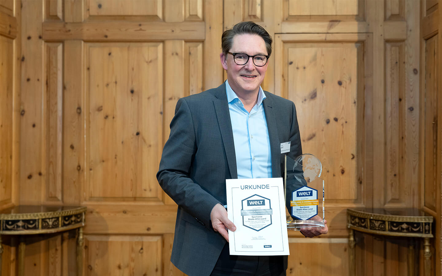 Michael Senf, Sparkasse Stade Altes Land