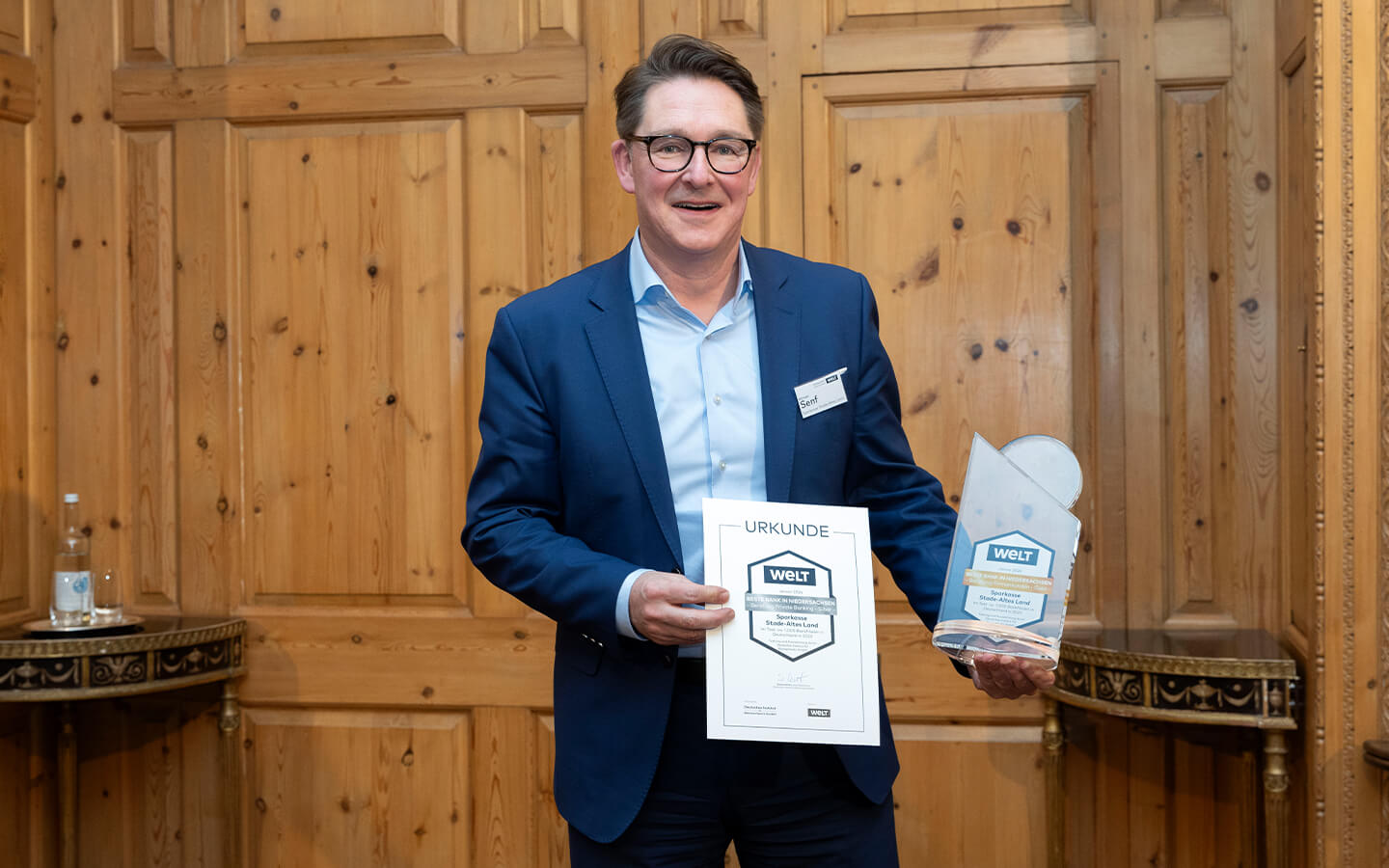 Michael Senf, Vorstandsvorsitzender Sparkasse Stade Altes Land