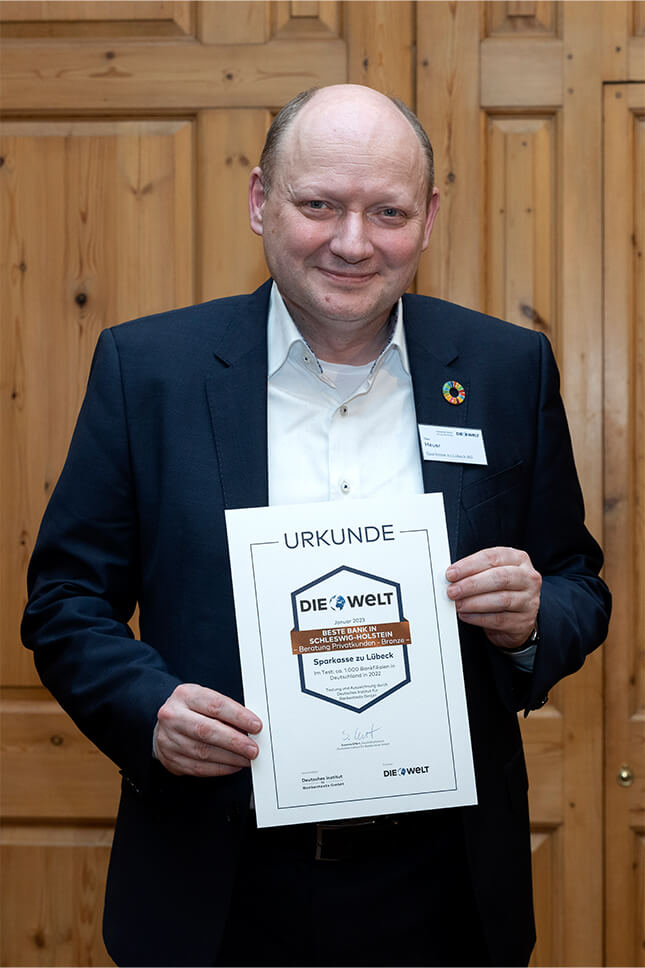 Oke Heuer, Vorstandsmitglied Sparkasse zu Lübeck