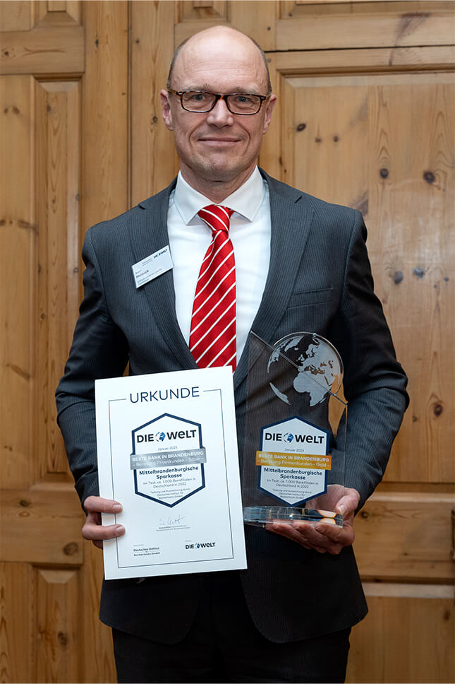 Robert Heiduck, Pressesprecher Mittelbrandenburgische Sparkasse