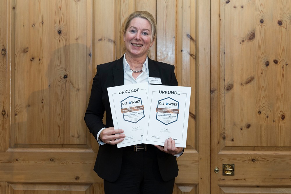 Sabine Schmidt Vorstandsmitglied Sparkasse Neubrandenburg Demmin