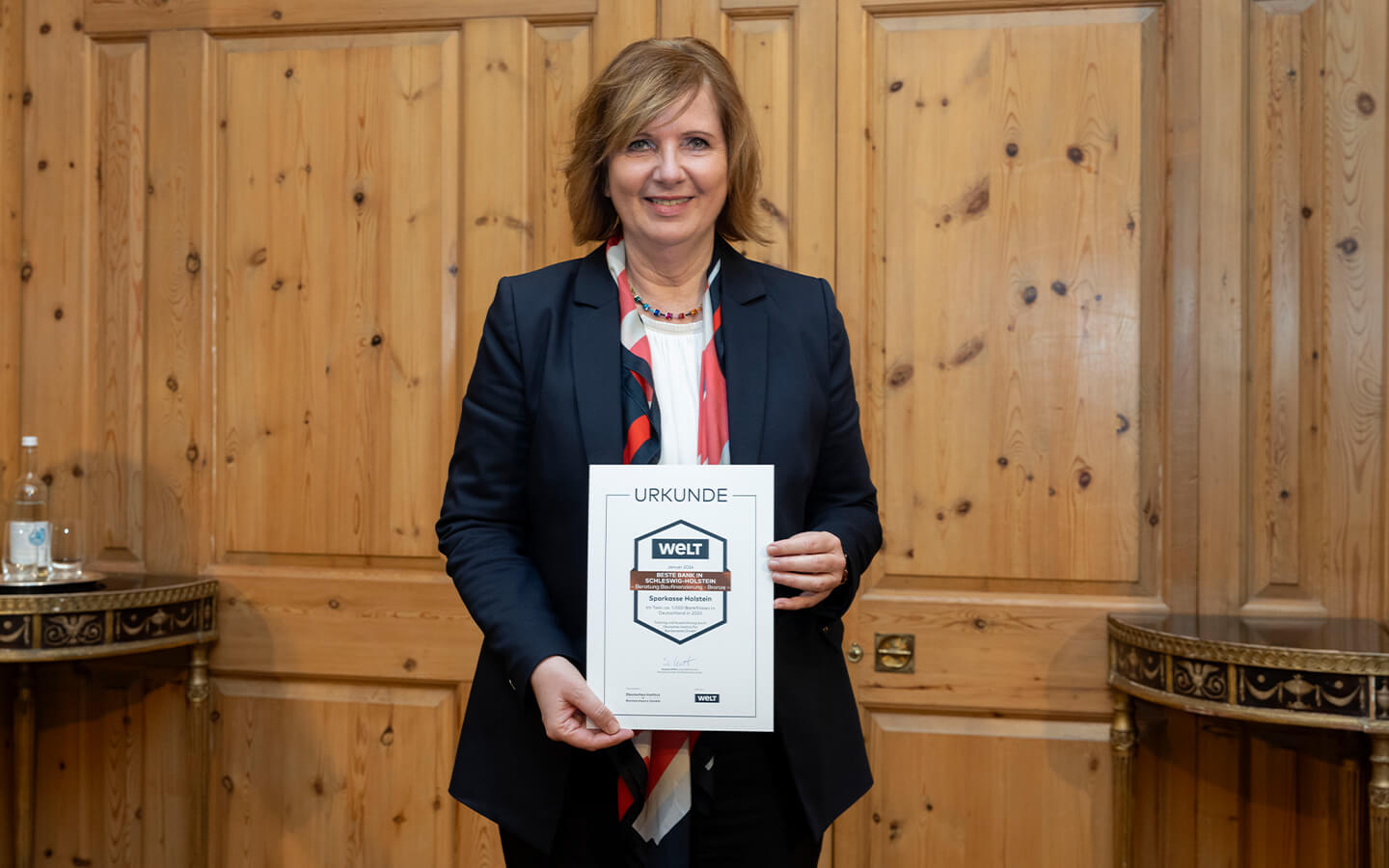 Silke Boldt, Vorständin der Sparkasse Holstein