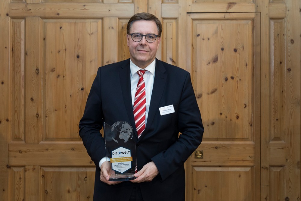 Thomas Schütze Vorstandsmitglied Sparkasse Jena Saale Holzland