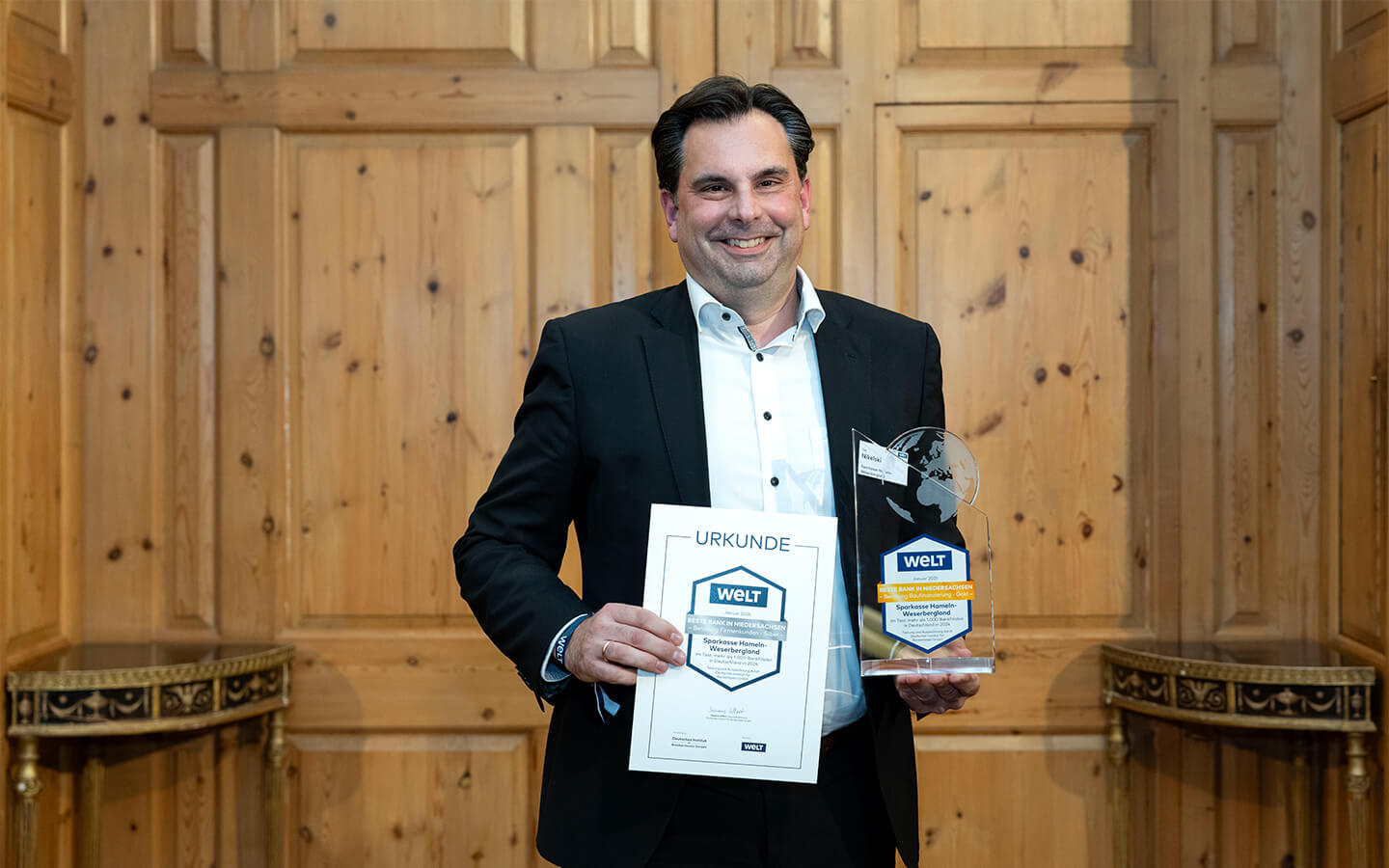 Tim Nikelski, Sparkasse Hameln Weserbergland