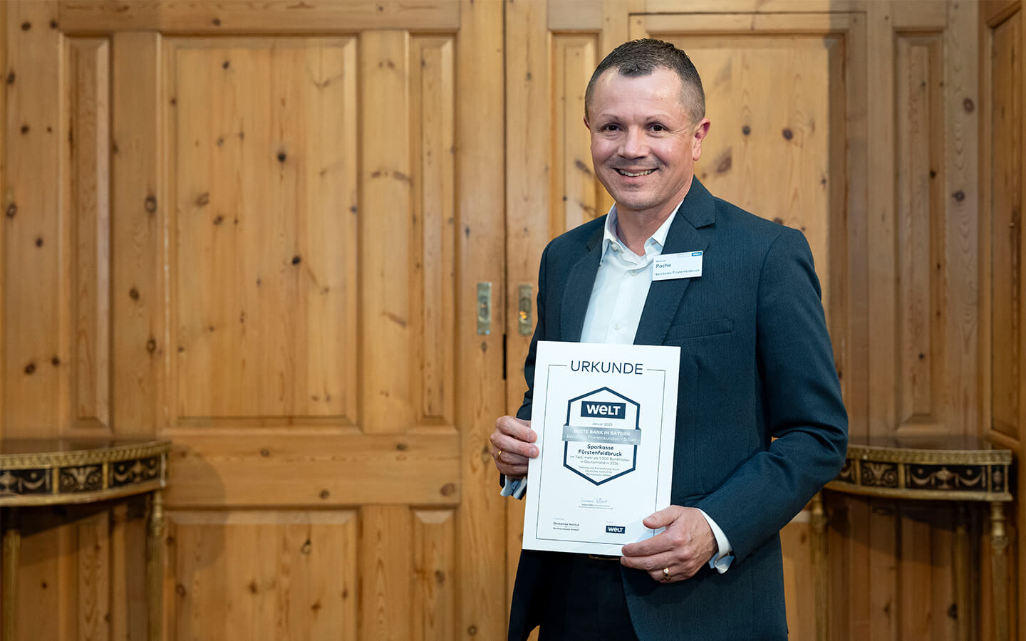 Wilhelm Pache, Sparkasse Fürstenfeldbruck